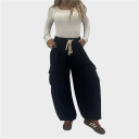 pantalone garzato modello cargo new york